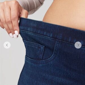 1X Spanx Jean-ish Leggings Dark Blue (ABBA)